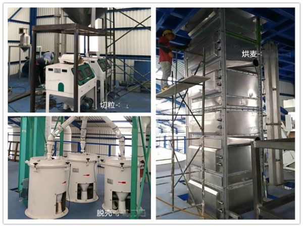 燕麥製粉、配粉成套設備